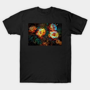 Fractal roses T-Shirt